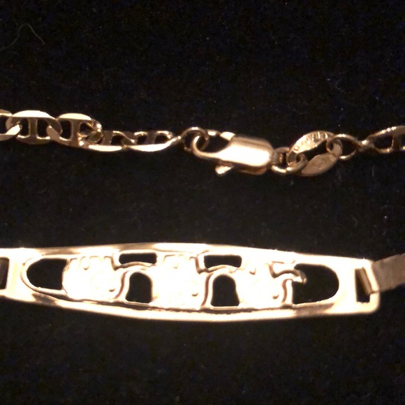 Cracco Jewelry 22k Gold Filled Elephant Bracelet Poshmark
